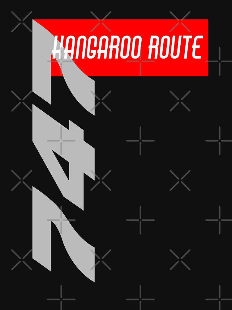 747 Kangaroo Route - Red by AvGeekCentral