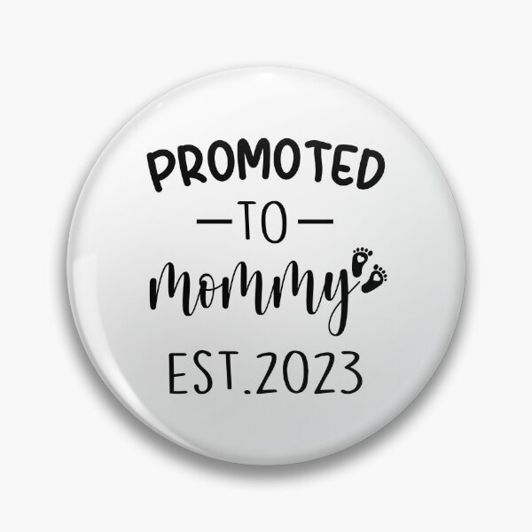 Item preview, promoted to mommy est 2023, pregnancy announcement, father's dad, matching Mommy Daddy EST, couples pregnancy announcement  funny sarcastic Rude Offensive saying, designed and sold by joygift369.