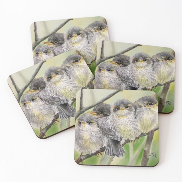Item preview, "Spring Peepers"  Young birds done in pastels designed and sold by Marla Kurzec.