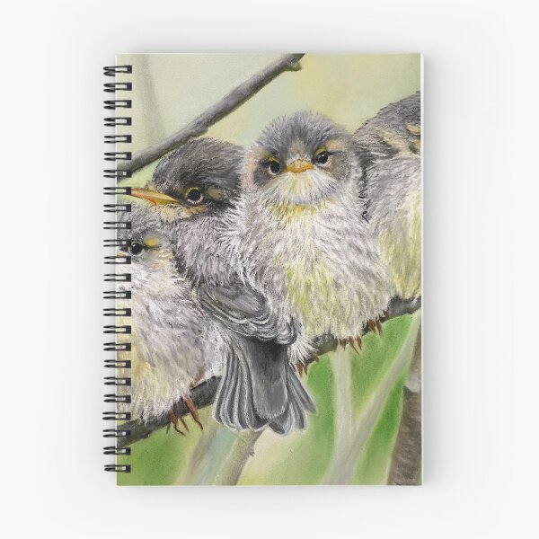 Item preview, "Spring Peepers"  Young birds done in pastels designed and sold by Marla Kurzec.
