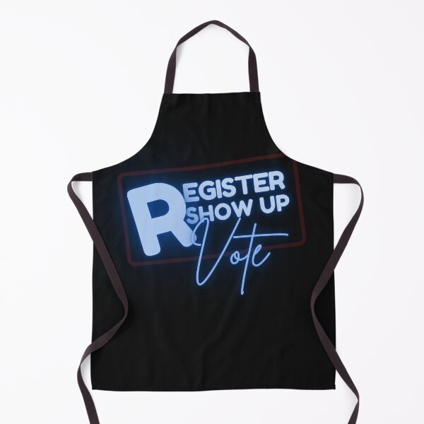 Item preview, Register Show Up Vote Blue Letters designed and sold by PrixSympa.