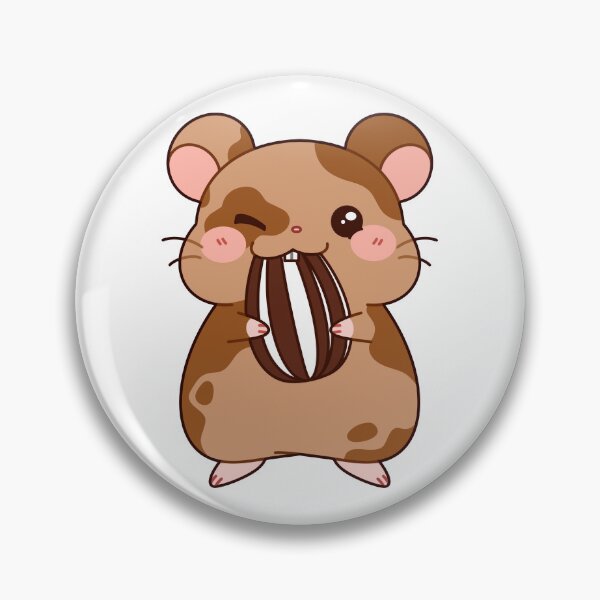 Item preview, Spotted Brown Hamster designed and sold by MadeByBeata.