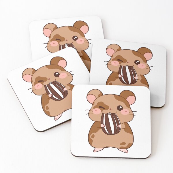 Item preview, Spotted Brown Hamster designed and sold by MadeByBeata.