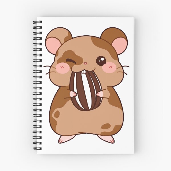 Item preview, Spotted Brown Hamster designed and sold by MadeByBeata.