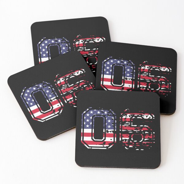 Item preview, 06 American football number USA zero six designed and sold by Proud Pro Gifts.