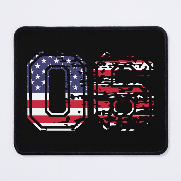 Item preview, 06 American football number USA zero six designed and sold by Proud Pro Gifts.