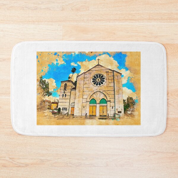 Item preview, Our Lady of Perpetual Help catholic church in Downey, California designed and sold by NickoPrints.