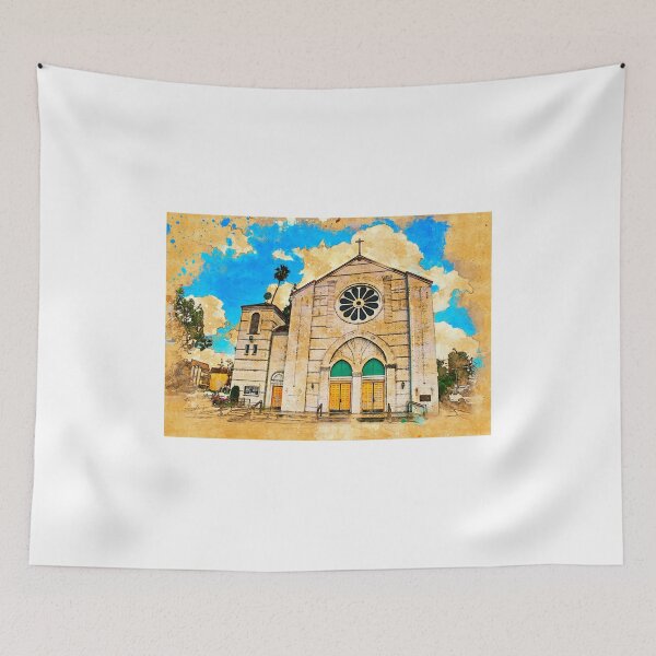 Item preview, Our Lady of Perpetual Help catholic church in Downey, California designed and sold by NickoPrints.