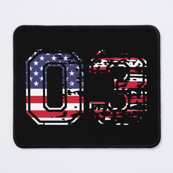 Item preview, 03 American football number USA zero three designed and sold by Proud Pro Gifts.