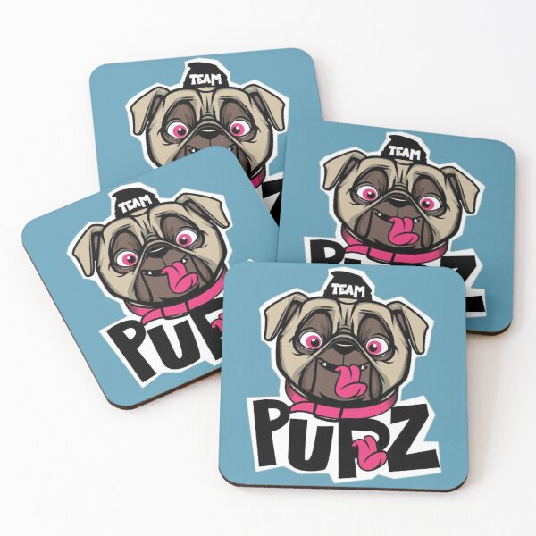 Artikelvorschau, braune und schwarze Pups-Teamillustration entworfen und verkauft von RedShop24.