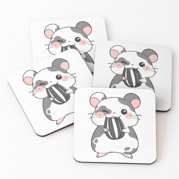 Item preview, Black and White Spotted Hamster designed and sold by MadeByBeata.