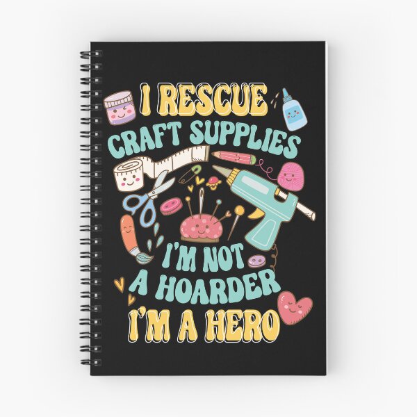 Item preview, I Rescue Craft Supplies I'm Not A Hoarder I'm A Hero Kawaii Craft Lover Gift designed and sold by zenpatterns.