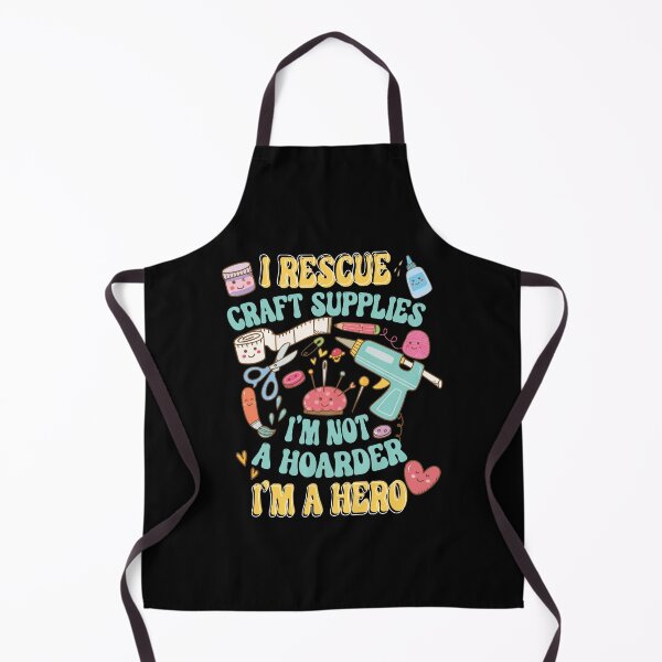 Artikelvorschau, Ich rette Bastelbedarf, ich bin kein Hamsterer, ich bin ein Held, Kawaii-Bastelliebhaber-Geschenk entworfen und verkauft von zenpatterns.
