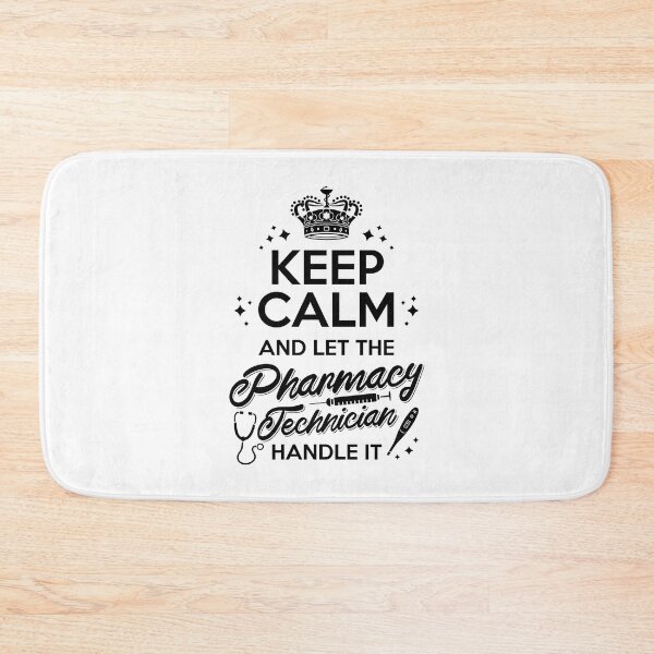 Item preview, Pharmacy Keep Calm And Let The Pharmacy Technician designed and sold by tshirtconcepts.
