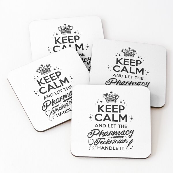 Item preview, Pharmacy Keep Calm And Let The Pharmacy Technician designed and sold by tshirtconcepts.