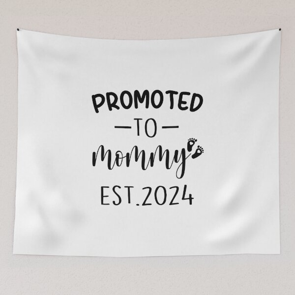 Item preview, gift promoted to mommy est 2024, pregnancy announcement, father's dad, matching Mommy Daddy EST, couples pregnancy announcement  funny sarcastic Rude Offensive saying, designed and sold by joygift369.