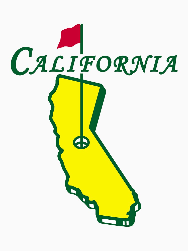 Master Of Golf T-Shirt California State Master Of Golf T-Shirt California State