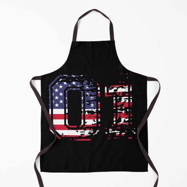 Item preview, 01 American football number USA zero one designed and sold by Proud Pro Gifts.