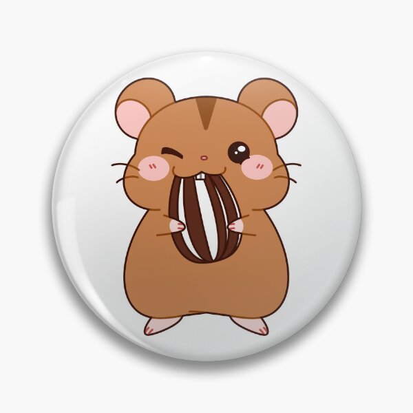 Item preview, Cute Brown Hamster designed and sold by MadeByBeata.