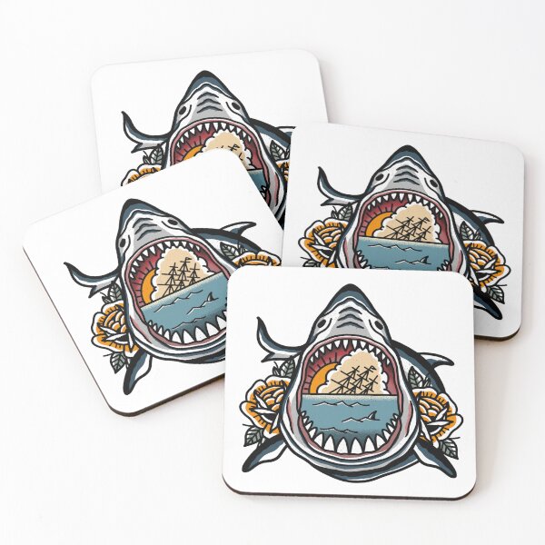 Item preview, Shark Attack designed and sold by TerpeneTom.