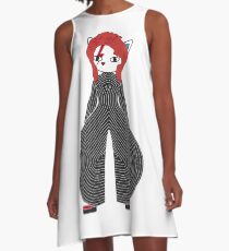Meowie B A-Linien Kleid