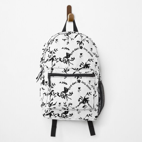 Item preview, Black ornate floral designed and sold by Skye Wilson.