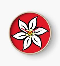 Edelweiss on Red Clock