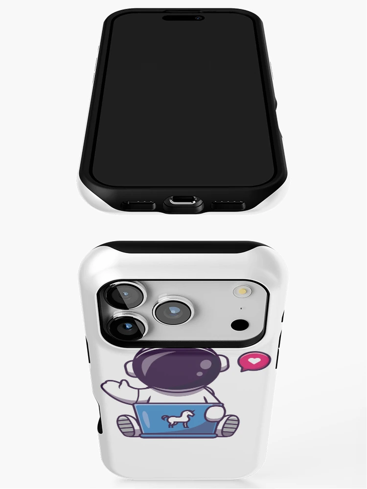 Thumbnail 3 of 4, iPhone Case, Astronaut designed and sold by ReydaDesign.