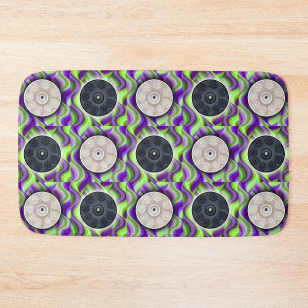 Item preview, Handpan psychedelic design 2 designed and sold by Milamara.