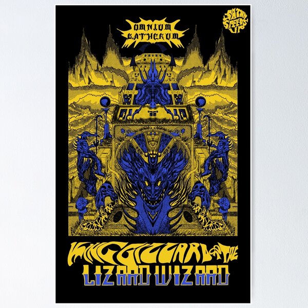 Item preview, King Gizzard and the Lizard Wizard- Omnium Gatherum designed and sold by SatanSpeeds-Up.