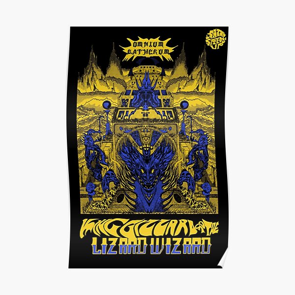 "King Gizzard and the Lizard Wizard Omnium Gatherum" Poster for Sale