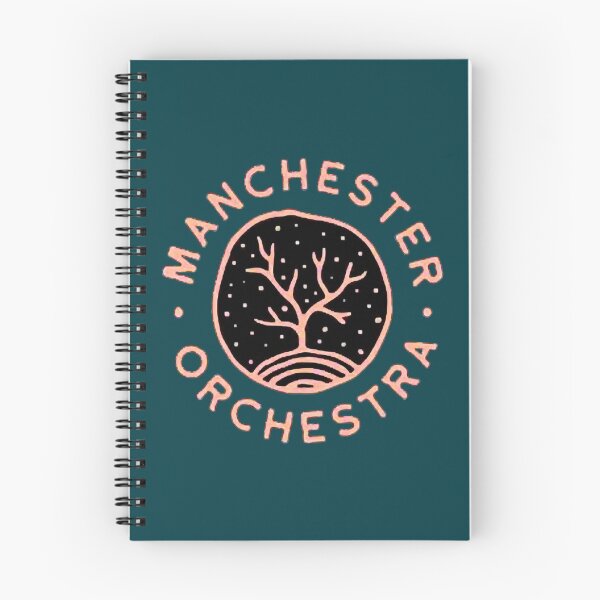 Item preview, logotipo de la banda de la orquesta de manchester del grupo blackwhitereddesign designed and sold by nathankuruso.