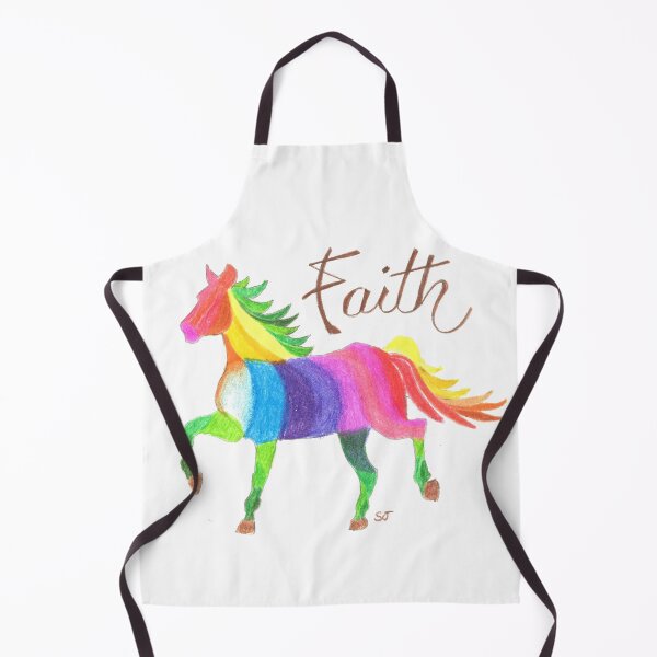 Artikelvorschau, Rainbow Faith Horse von Sherry Jarvis BG entfernt entworfen und verkauft von Sherry Jarvis.