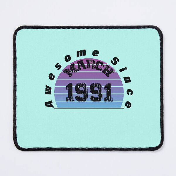 Item preview, AWESOME SINCE MARCH 1991 31TH BIRTHDAY designed and sold by LunarVision.