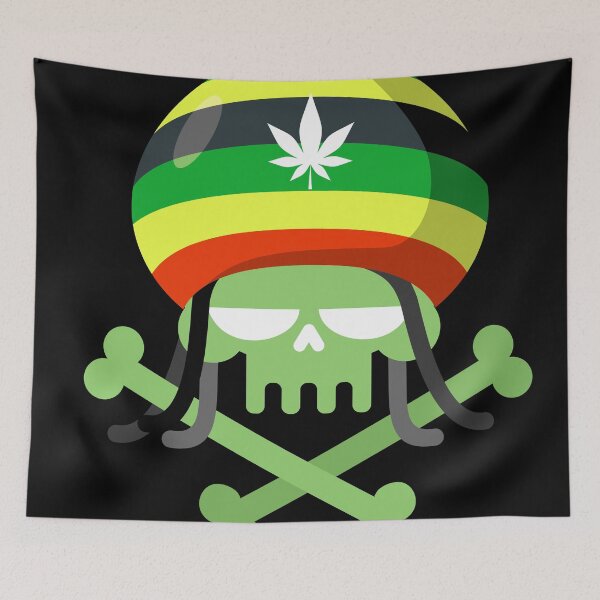 Item preview, a skull with cap  designed and sold by N-designz.