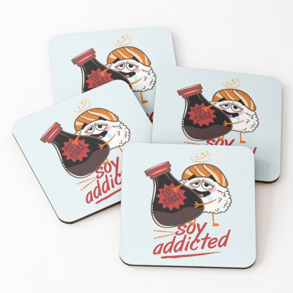 Item preview, Funny Kawaii Nigiri Sushi Soy Sauce designed and sold by RhysCa.
