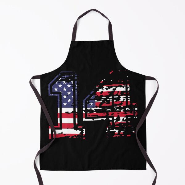 Item preview, 14 American football number USA fourteen designed and sold by Proud Pro Gifts.