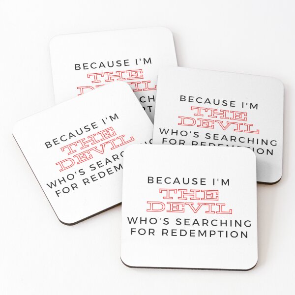 Item preview, Because I'm the devil who is searching for redemption designed and sold by dhummingbird.