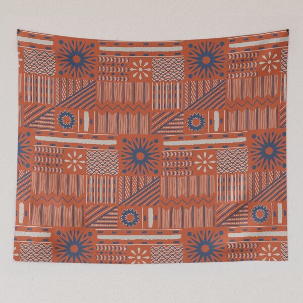 Item preview, Wandering Lines on Brick designed and sold by fullermusings.