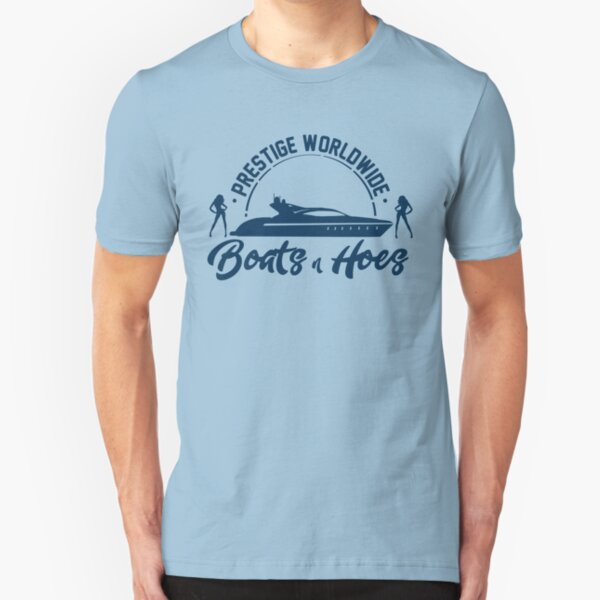 Prestige Worldwide Boats and Hoes Slim Fit T-Shirt