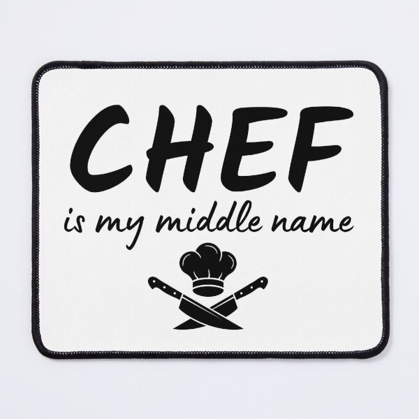 Item preview, Chef is my middle name designed and sold by Smileycreation.