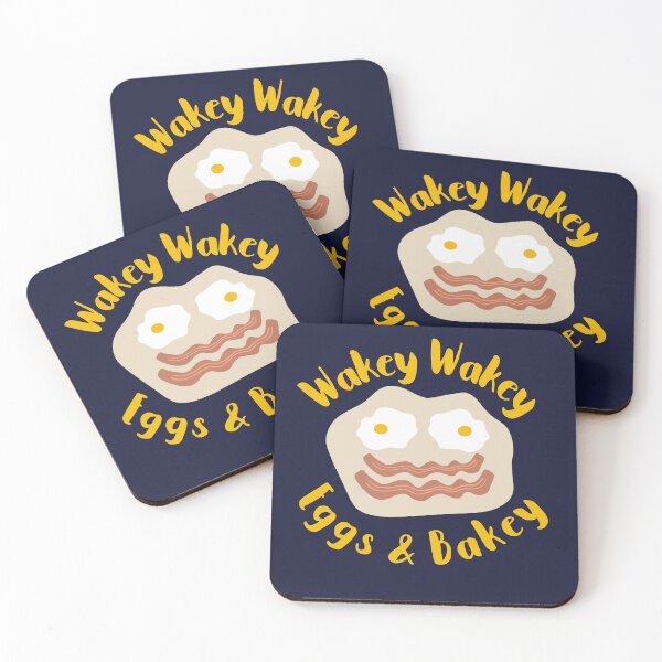 Item preview, 'Wakey Wakey Huevos y Bakey' amarillo designed and sold by AMSonArt.