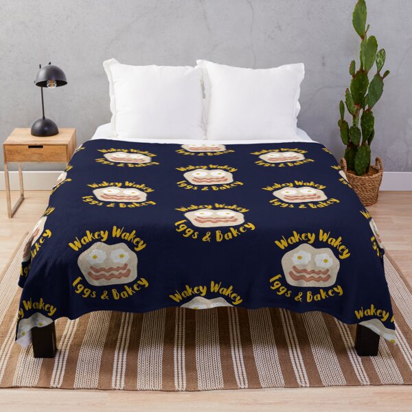 Item preview, 'Wakey Wakey Eggs and Bakey' yellow designed and sold by AMSonArt.