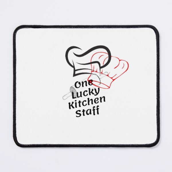 Item preview, One lucky kitchen Staff essential tshirts  designed and sold by m-m-rstore.