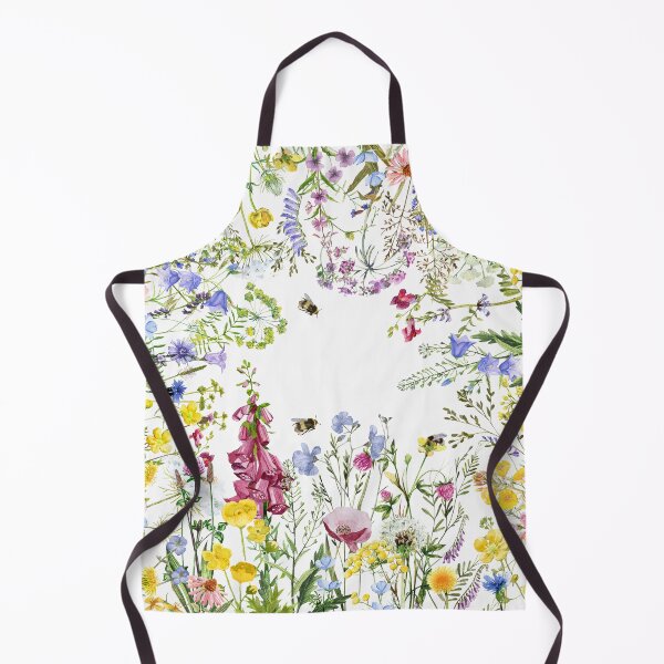 Item preview, colorful hand drawn watercolor wildflower frame designed and sold by UtArt.