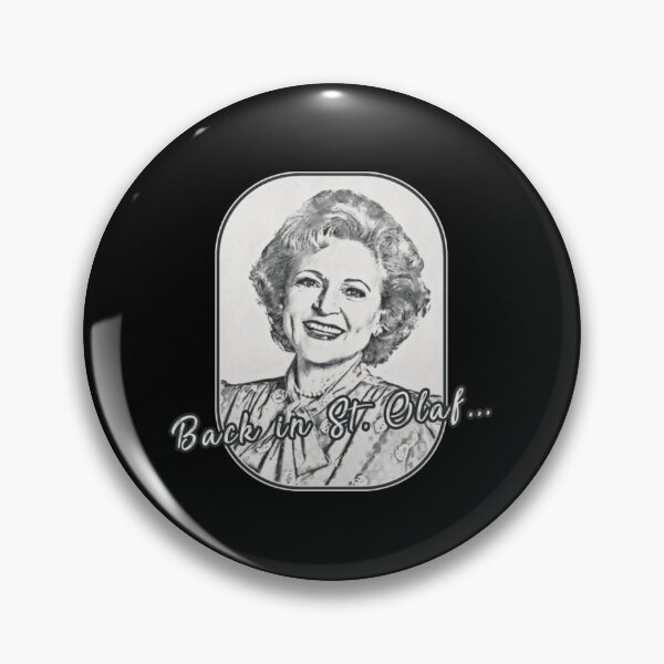 Item preview, Betty White - St Olaf designed and sold by NikoBrekke.