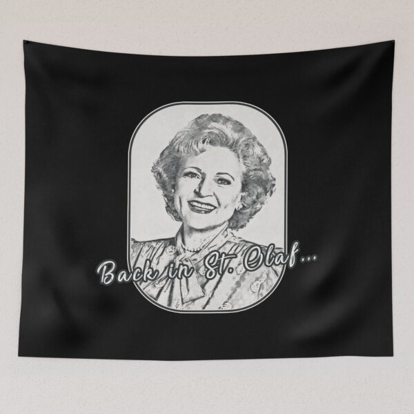 Item preview, Betty White - St Olaf designed and sold by NikoBrekke.