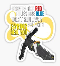 Mercy's feeling Sticker