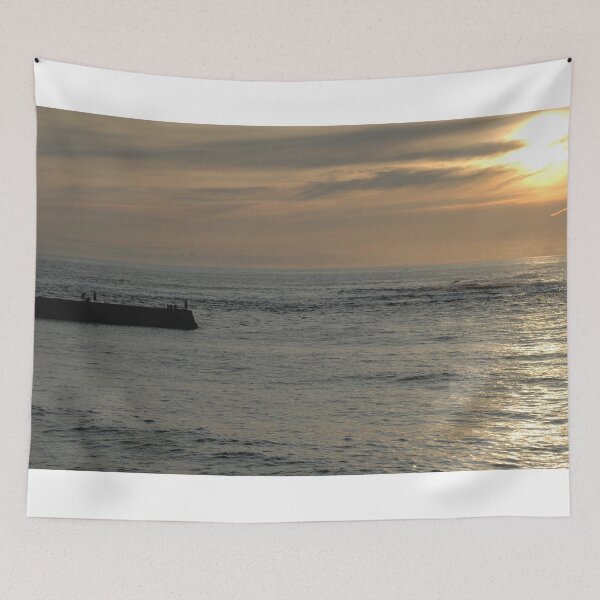 Item preview, Harbour at Sunset designed and sold by Lindisfarne Scriptorium.