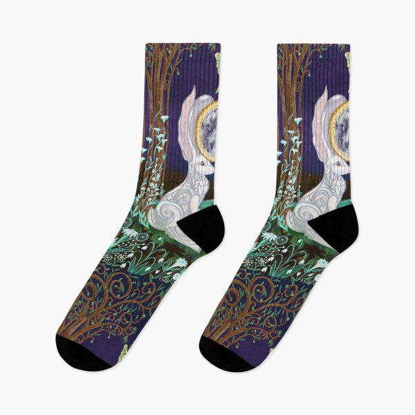 Item preview, Lunar Hares Ostara Spring Equinox  designed and sold by tinaschofield.